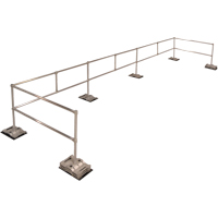 RoofGuard Classic System - Packaged Kits, Aluminum, 72" W x 324" L x 42" H Waymarc Industries Inc