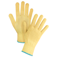 Gants tricot&eacute;s sans couture, Taille T-Grand/10, Calibre 7, Enveloppe en Kevlar, ASTM ANSI niveau A2/EN 388 niveau 3 Waymarc Industries Inc