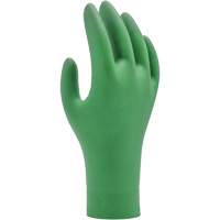 Gants biod&eacute;gradables 6110PF, T-petit, Nitrile, 4 mils, Sans poudre, Vert Waymarc Industries Inc