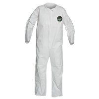 ProShield&reg; 50 Coveralls, Small, White, Microporous Waymarc Industries Inc