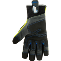 ProFlex&reg; Performance Dorsal Impact-Reducing Gloves + Thermal WP, Small, Suede Palm, Safety Cuff Waymarc Industries Inc