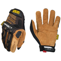 M-Pact&reg; Gloves, Small, Grain Leather Palm, Hook & Loop Cuff Waymarc Industries Inc