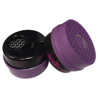 Cartouche pour respirateur, Combinaison cartouche et filtre contre les particules pour gaz/vapeurs, Vapeur organique/Filtre P100 Waymarc Industries Inc