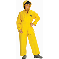 V&ecirc;tements imperm&eacute;ables Hurricane ignifuges et r&eacute;sistants &agrave; l'huile, v&ecirc;tements imperm&eacute;ables, 4T-Grand, Jaune Waymarc Industries Inc