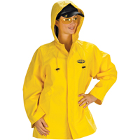 V&ecirc;tements imperm&eacute;ables Hurricane ignifuges et r&eacute;sistants &agrave; l'huile, vestes, 4T-Grand, Jaune Waymarc Industries Inc