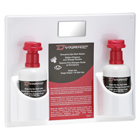Dynamic™ Single-Use Eyewash Station with Isotonic Solution, Double SGA889 | Waymarc Industries Inc