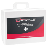 Dynamic™ Vessel First Aid Kit, Class 1 Medical Device, Plastic Box SGB371 | Waymarc Industries Inc