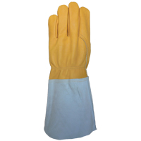 TIG Welding Gloves, Grain Cowhide, Size One Size Waymarc Industries Inc