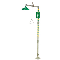 Floor Mount Drench Shower, Pedestal Waymarc Industries Inc