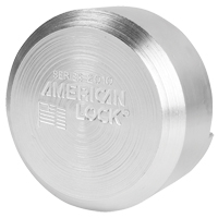Shackle Padlock, Keyed Different, Hardened Steel, 2-7/8" Width SGC384 | Waymarc Industries Inc