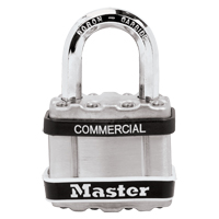 Cadenas lamin&eacute;, Argent, Cl&eacute;s diff&eacute;rentes, Acier lamin&eacute;, Largeur de 1-3/4" Waymarc Industries Inc