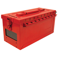 Small Group Lock Box, Red Waymarc Industries Inc