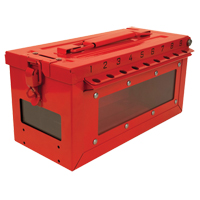Small Group Lock Box, Red Waymarc Industries Inc