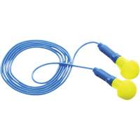 Bouchons d'oreilles E-A-R Push-Ins, Avec cordon, Paire - Sac en poly, 28/23 dB NRR, Taille unique Waymarc Industries Inc
