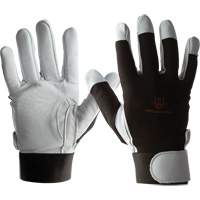 Gants IMPACTO AIRGEL, Taille Grand, Paume Cuir perl&eacute; Waymarc Industries Inc