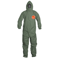 Tychem&reg; 2000 SFR Protective Coveralls, Small, Green Waymarc Industries Inc