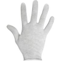 Inspection Gloves, Cotton, Unhemmed Cuff, Ladies SGD298 | Waymarc Industries Inc