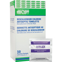 Benzalkonium Chloride Wipes, Towelette, Antiseptic Waymarc Industries Inc