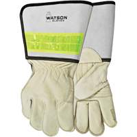 Circuit Breaker Linesman Welding Gloves, Grain Cowhide, Size Medium Waymarc Industries Inc