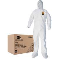 Combinaisons Kleenguard A40, 2T-Grand, Blanc, Microporeux Waymarc Industries Inc