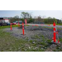 Premium Delineator Post, 42" H, Orange Waymarc Industries Inc