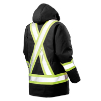 Parka de s&eacute;curit&eacute;, Noir, Grand Waymarc Industries Inc