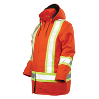 Parka de s&eacute;curit&eacute;, Orange haute visibilit&eacute;, Grand Waymarc Industries Inc