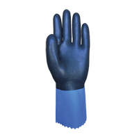 Summitech Full-Dipped Chemical Resistant Gloves, Size Small/7, 11.8" L, Chloroprene, Poly-Cotton Inner Lining, 59-mil Waymarc Industries Inc