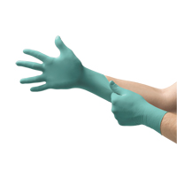 NEOPRO&reg; Gloves, X-Small, Neoprene, 5.1-mil, Powder-Free, Green, Class 2 Waymarc Industries Inc
