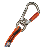 Longe porte-outils &agrave; rotule et &agrave; verrouillage double Squids 3109F(x), Tendeur, Mousqueton/boucle Waymarc Industries Inc
