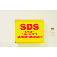 Safety Data Sheet Storage Cabinet, English, Binders Included SGH870 | Waymarc Industries Inc
