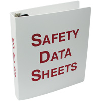 Plastic Safety Data Sheet Binder SGH871 | Waymarc Industries Inc