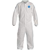 Coveralls, Medium, White, Tyvek&reg; 400 D Waymarc Industries Inc