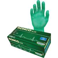 Disposable Gloves with Aloe, Small, Vinyl, 5-mil, Powder-Free, Green Waymarc Industries Inc