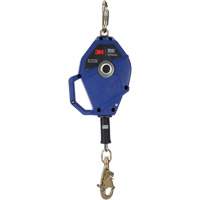 Smart Lock Self-Retracting Lifeline, 30', Galvanized Steel, Swivel Waymarc Industries Inc