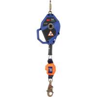 Smart Lock Self-Retracting Lifeline, 20', Galvanized Steel, Swivel Waymarc Industries Inc