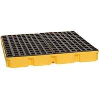 Modular Spill Platform, 60.5 US gal. Spill Capacity, 51.5" x 51.5" x 6.5" Waymarc Industries Inc