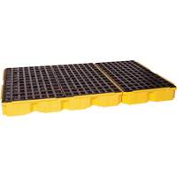 Modular Spill Platform, 88 US gal. Spill Capacity, 51.5" x 78.25" x 6.5" Waymarc Industries Inc