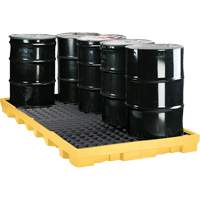 Plateforme de d&eacute;versement modulaire, Capacit&eacute; de d&eacute;versement 121 gal. US, 51,5'' x 103" x 6,5" Waymarc Industries Inc