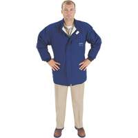 Veste de protection contre l'arc &eacute;lectrique, Moyen, Bleu, 40 cal/cm² Waymarc Industries Inc
