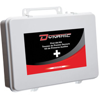 Dynamic™ First Aid Kit, British Columbia, Plastic Box SGM225 | Waymarc Industries Inc