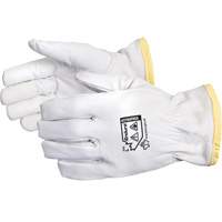 Endura&reg; Flame-Resistant Anti-Static Driver's Gloves, Small, Grain Goatskin Palm, Rhovyl&reg; Inner Lining Waymarc Industries Inc