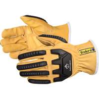 Endura&reg; Anti-Impact Driver's Gloves, Small, Grain Goatskin Palm Waymarc Industries Inc