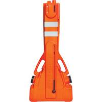 Multi-Gate Barricade, 43" H x 90" L, Orange SGN486 | Waymarc Industries Inc