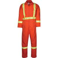 Westex UltraSoft&reg; Unlined Coveralls, Size Medium (Tall), Orange, 8.7 cal/cm² Waymarc Industries Inc