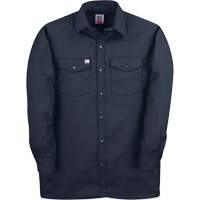 Chemise de travail &agrave; manches longues en tissu crois&eacute;, Hommes, 4T-Grand, Bleu marin Waymarc Industries Inc