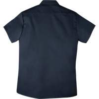 Chemise de travail &agrave; manches courtes en tissu crois&eacute;, Hommes, 4T-Grand, Bleu marine Waymarc Industries Inc