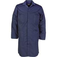 Sarrau de laboratoire, Poly-coton, 32, Bleu marine Waymarc Industries Inc