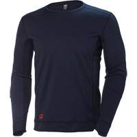 Lifa&reg; Max Moisture-Wicking Crewneck Undershirt, Men's, X-Small, Navy Blue Waymarc Industries Inc