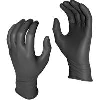 Grease Monkey&reg; Disposable Gloves, Small, Nitrile, 5-mil, Powder-Free, Black Waymarc Industries Inc
